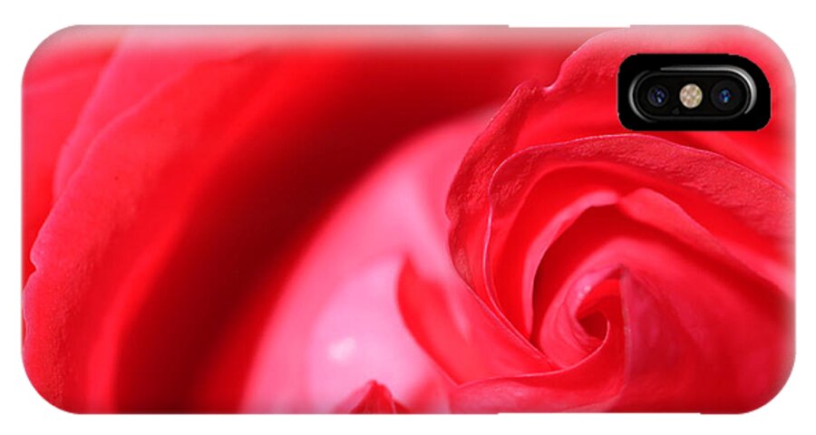 Rose iPhone X Case featuring the photograph Butler Rose by Michael McGowan