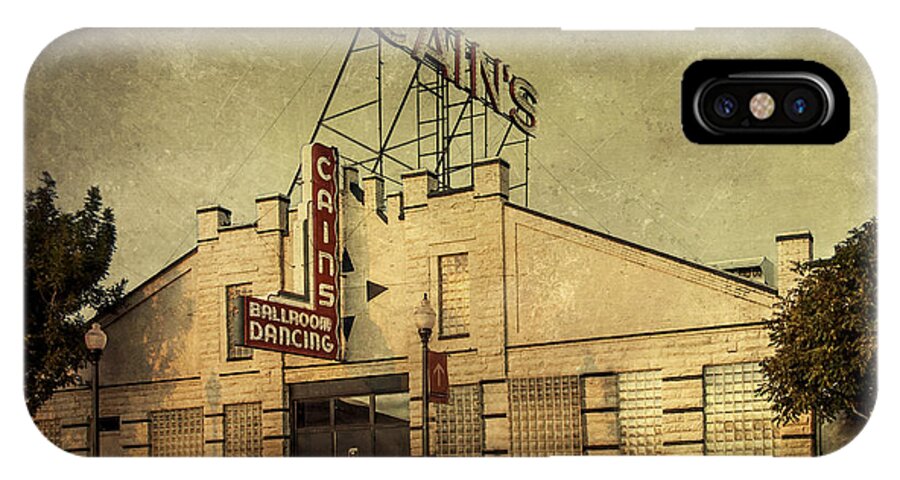 Tulsa iPhone X Case featuring the photograph Cain's Ballroom by Tamyra Ayles