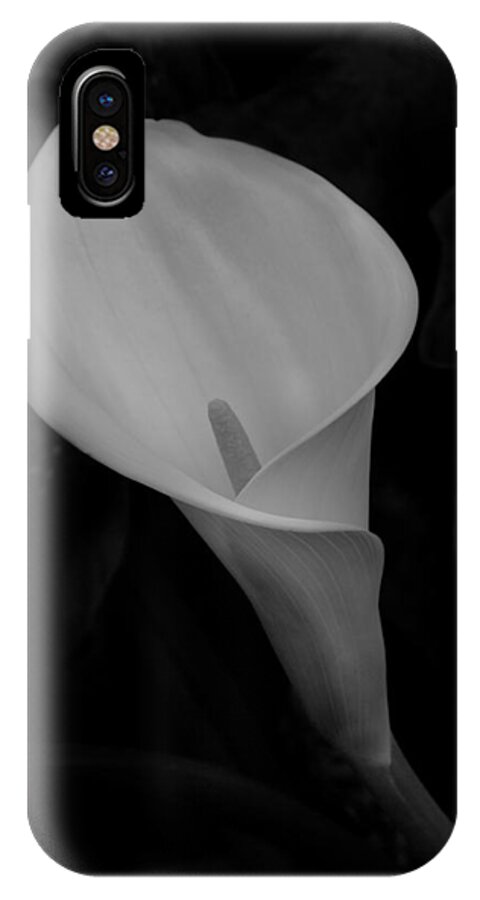 Flower iPhone X Case featuring the photograph Calla Blossom by Alexander Fedin