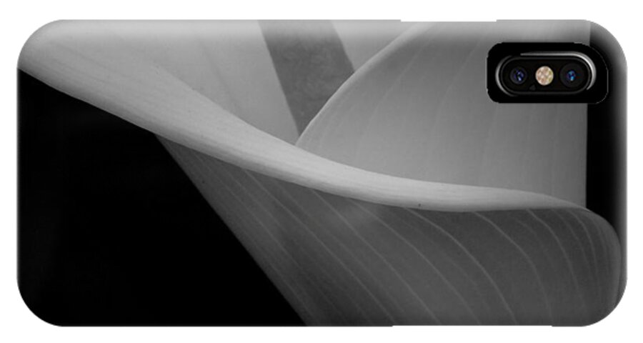 California iPhone X Case featuring the photograph Calla Blossom Tight Crop by Alexander Fedin