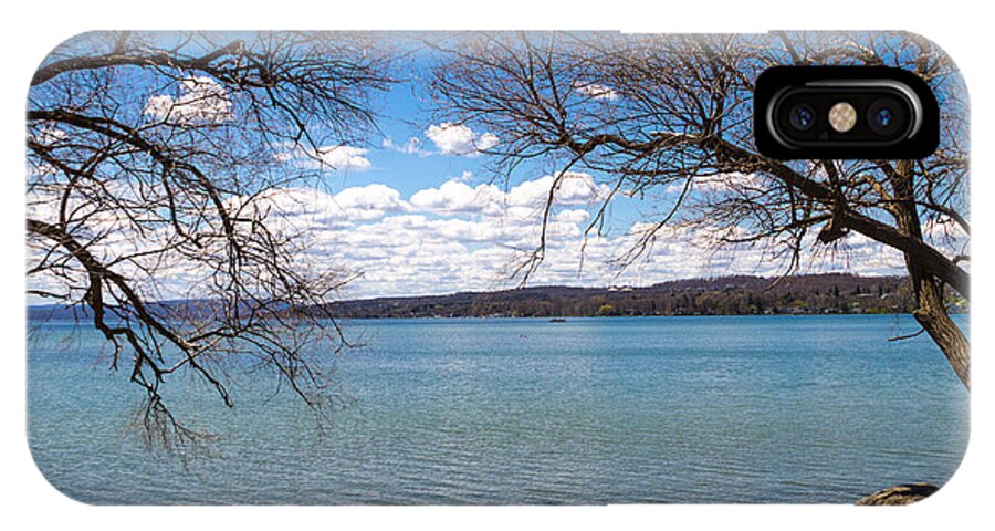Shade iPhone X Case featuring the photograph Canandaigua by William Norton