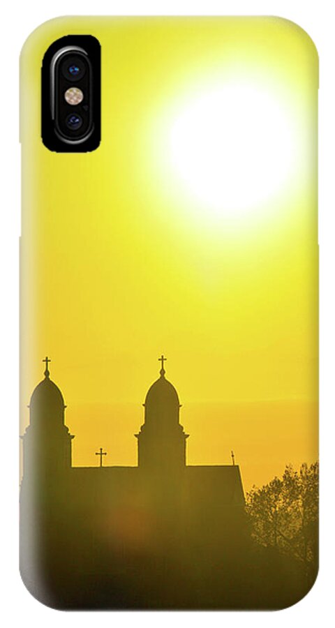  iPhone X Case featuring the photograph Capitol Hill Church by Brian O'Kelly