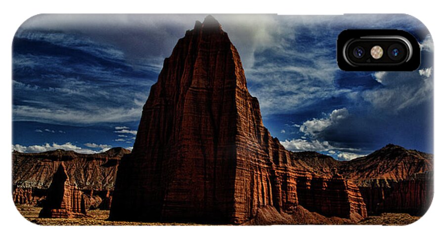  iPhone X Case featuring the photograph Capitol Reef by Mark Smith
