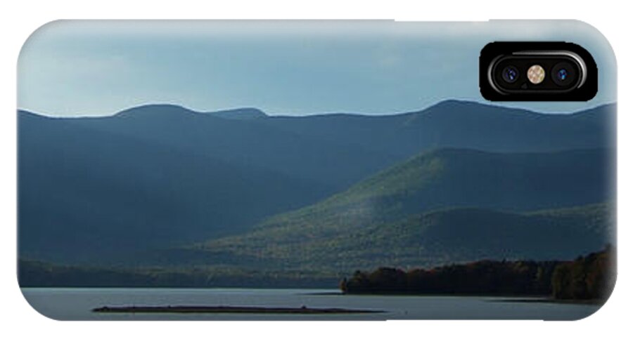 Artoffoxvox iPhone X Case featuring the photograph Catskill Mountains Panorama Photograph by Kristen Fox