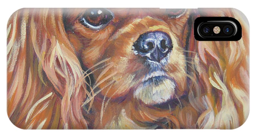 Cavalier King Charles Spaniel Ruby Iphone X Case For Sale By Lee