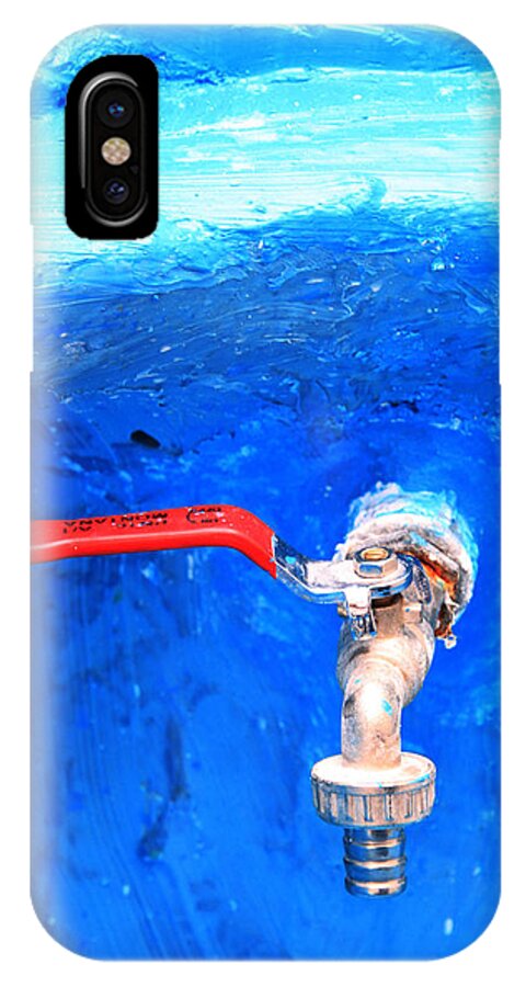 Blue Moon iPhone X Case featuring the photograph ccs by Jez C Self