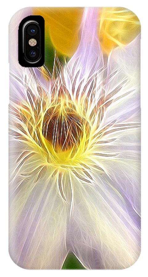 Image Created On Instagram Via @kmessmer53 iPhone X Case featuring the photograph Center Lit by Kathleen Messmer