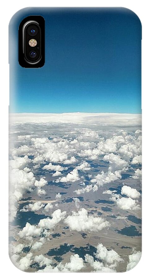 Clouds iPhone X Case featuring the photograph Cloud #9 by Britten Adams