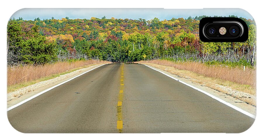 Landscape iPhone X Case featuring the photograph Color At Roads End by Paul Johnson