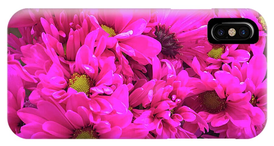 Flowers iPhone X Case featuring the photograph Colorful Mornings by Matthew Seufer