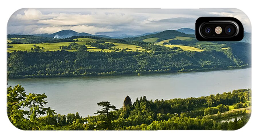 Scenic iPhone X Case featuring the photograph Columbia Gorge Scenic Area by Albert Seger