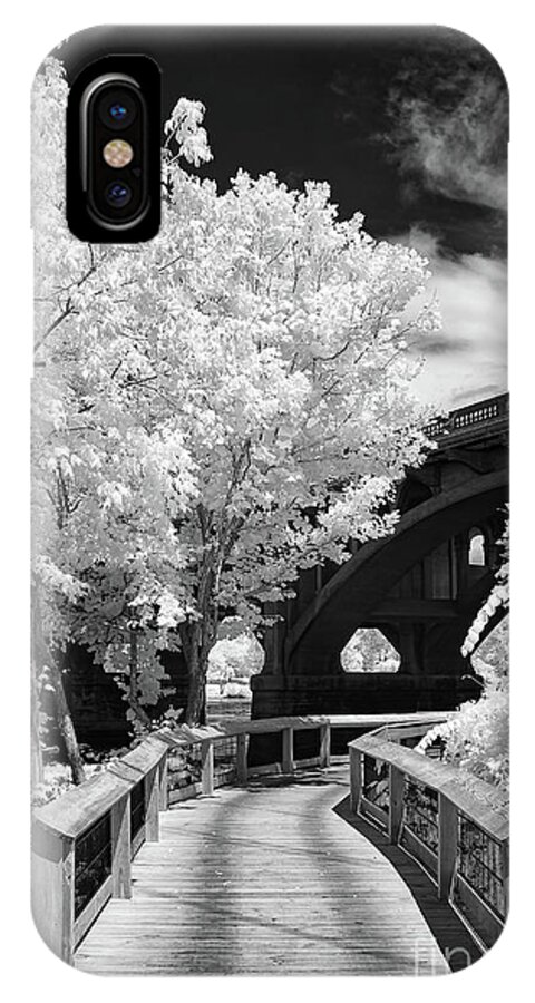 Congaree River iPhone X Case featuring the photograph Congaree River Boardwalk by Charles Hite