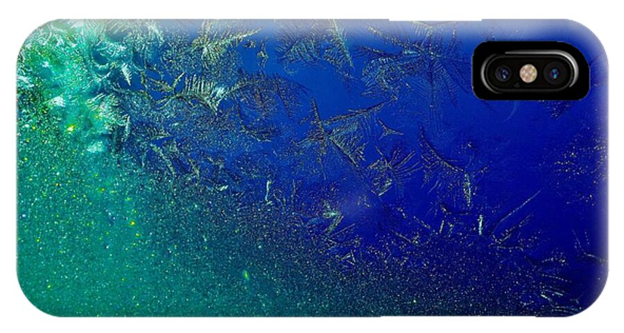 Ice Crystals iPhone X Case featuring the photograph Crystal Sea by Danielle R T Haney