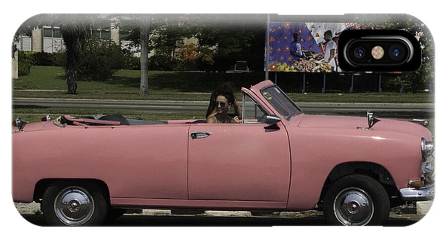 Cuba iPhone X Case featuring the photograph Cuba Car 5 by Will Burlingham