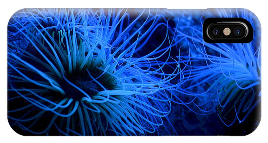 Deep Underwater iPhone X Case featuring the digital art Deep Underwater by Leo Symon