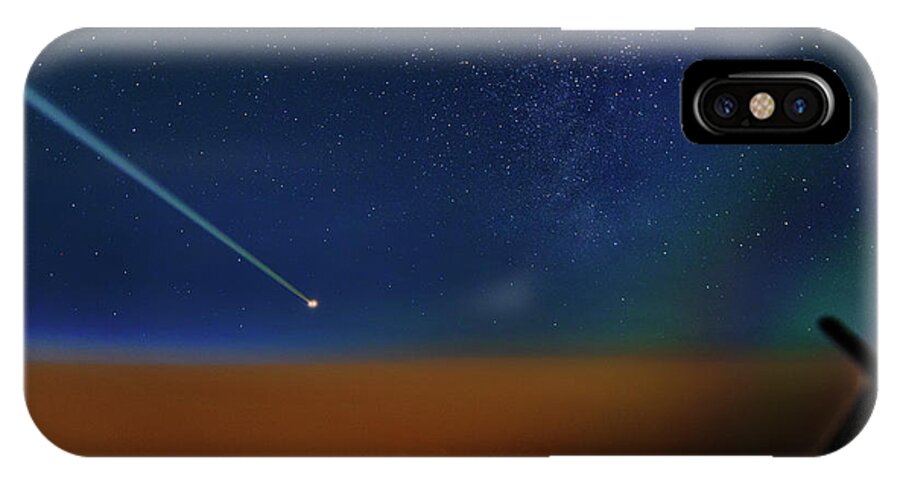 Astronomy iPhone X Case featuring the photograph Destination Universe by Ralf Rohner