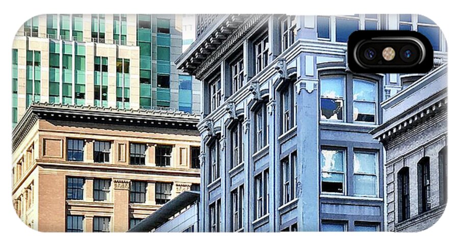  iPhone X Case featuring the photograph Downtown San Francisco by Julie Gebhardt