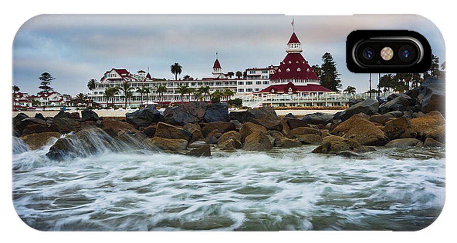 Hotel Del Coronado iPhone X Case featuring the photograph Dreamy Morning by Dan McGeorge