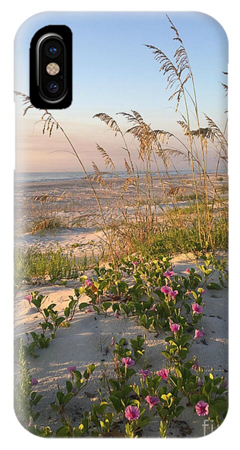 Morningglories iPhone X Case featuring the photograph Dune Bliss by LeeAnn Kendall