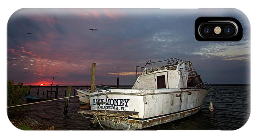 Boat iPhone X Case featuring the photograph Easy Money by Eilish Palmer