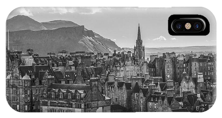 Edinburgh iPhone X Case featuring the photograph Edinburgh - Arthur's Seat by Amy Fearn