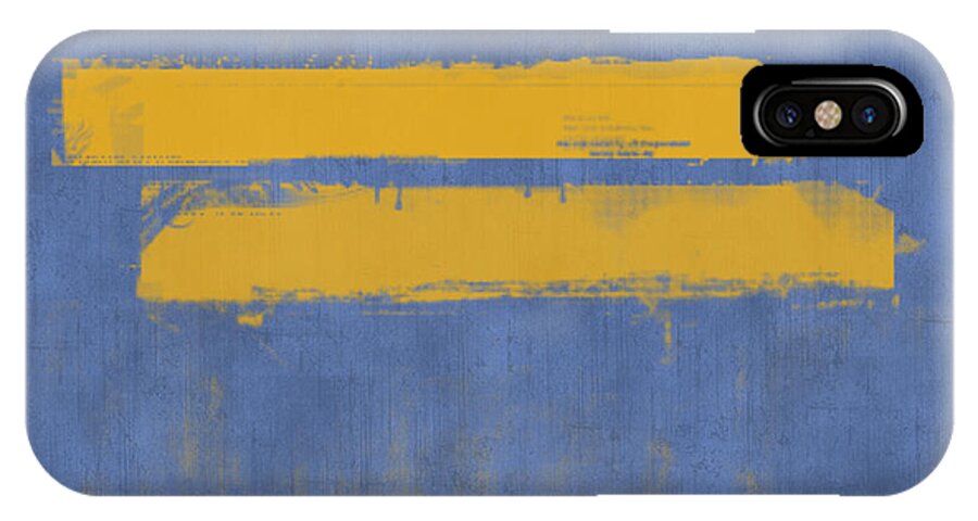 Equal iPhone X Case featuring the painting Equal by Julie Niemela