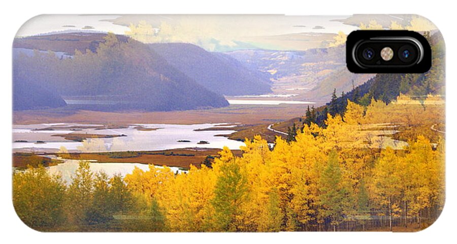 Fall iPhone X Case featuring the photograph Fall in the Rockies by Marty Koch