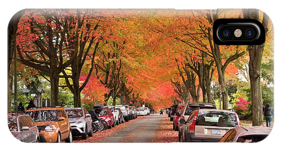 Vancouver iPhone X Case featuring the photograph Fall in Vancouver 2017 1 by Maria Janicki