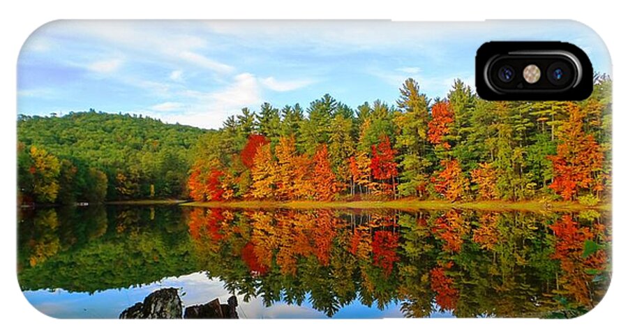 Autumn iPhone X Case featuring the photograph Fall is Coming by Mike Breau