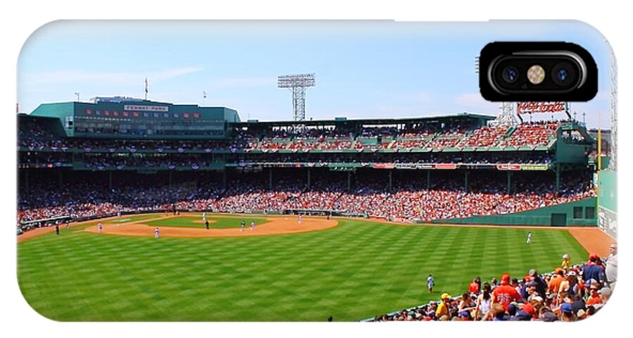 Fenway Park iPhone X Case featuring the photograph Fenway by Jeff Heimlich