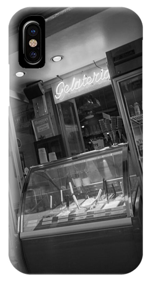 Boston iPhone X Case featuring the photograph Gelateria by SR Green