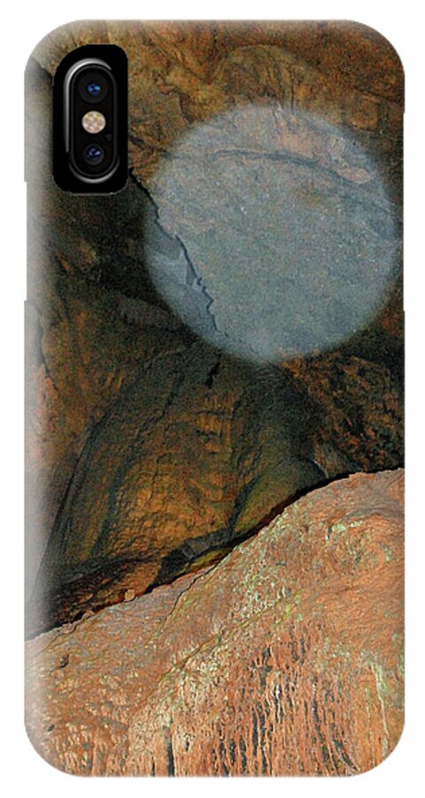 Orb iPhone X Case featuring the photograph Ghostly Presence by DigiArt Diaries by Vicky B Fuller