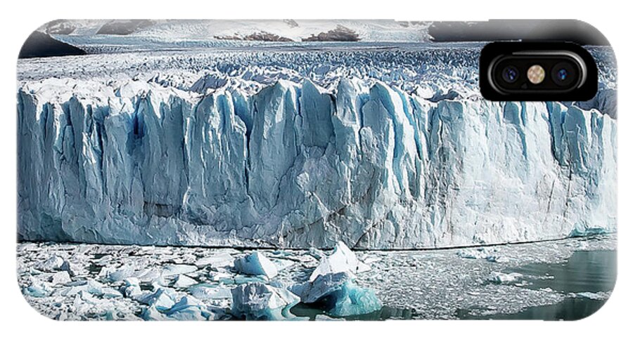Landscape iPhone X Case featuring the photograph Glaciar 003 by Ryan Weddle