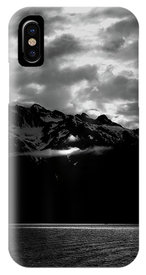 Alaska iPhone X Case featuring the photograph God's Spotlight by Joseph Noonan