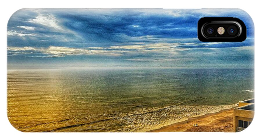 Beach iPhone X Case featuring the photograph Gold Beach by Joseph Caban