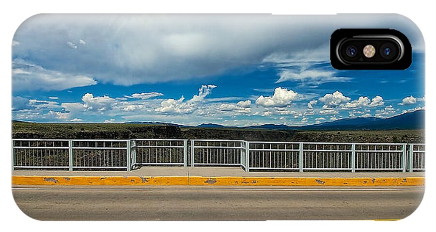 Bridge iPhone X Case featuring the photograph Gorge Bridge North View by Britt Runyon