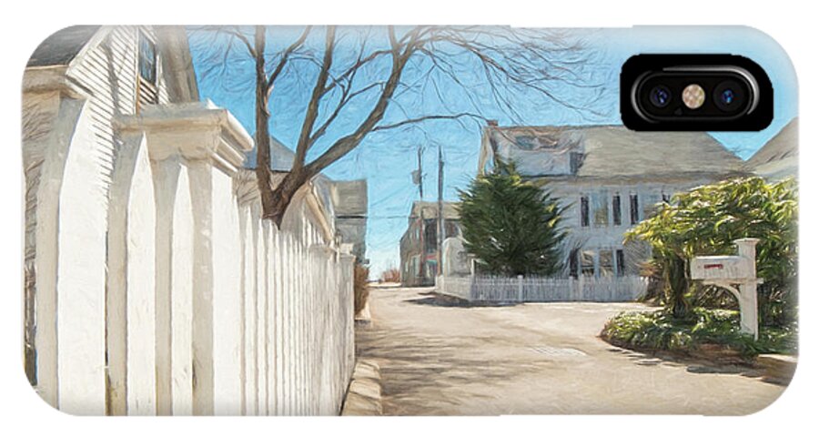 Provincetown iPhone X Case featuring the photograph Gosnold St. Provincetown by Michael James
