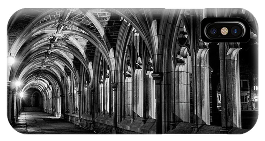 Gothic iPhone X Case featuring the photograph Gothic Arches by Debra Fedchin