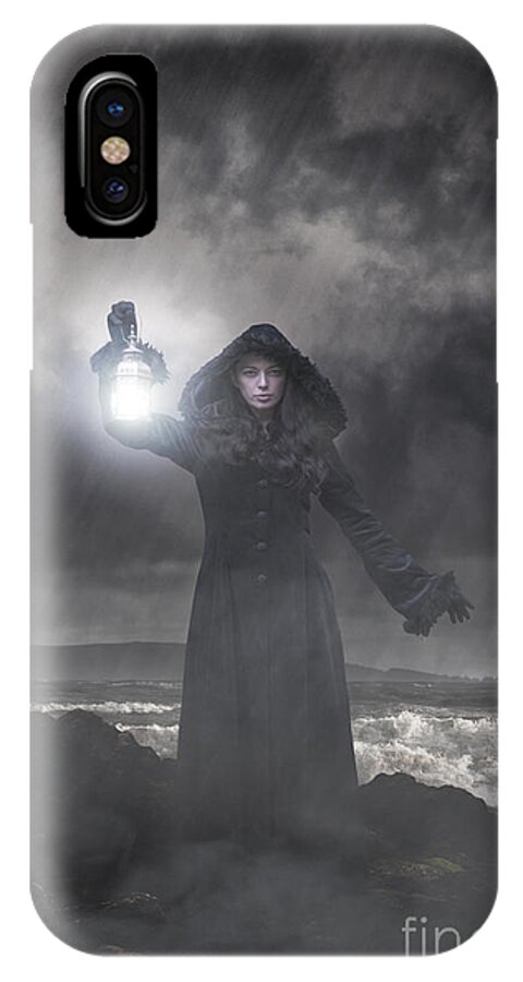 Woman iPhone X Case featuring the photograph Guiding light by Clayton Bastiani
