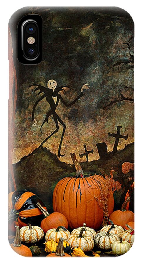 Halloween iPhone X Case featuring the photograph Happy Halloween by Jeff Burgess