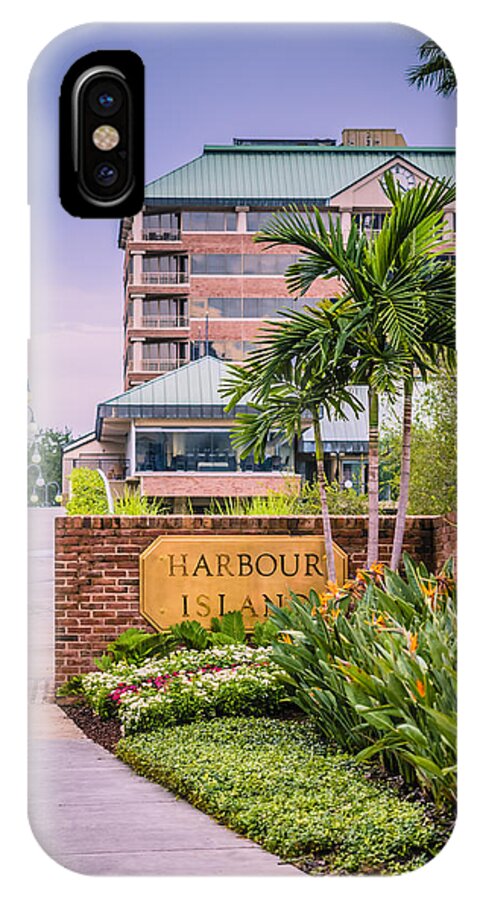 Harbour Island iPhone X Case featuring the photograph Harbour Island Retreat by Carolyn Marshall