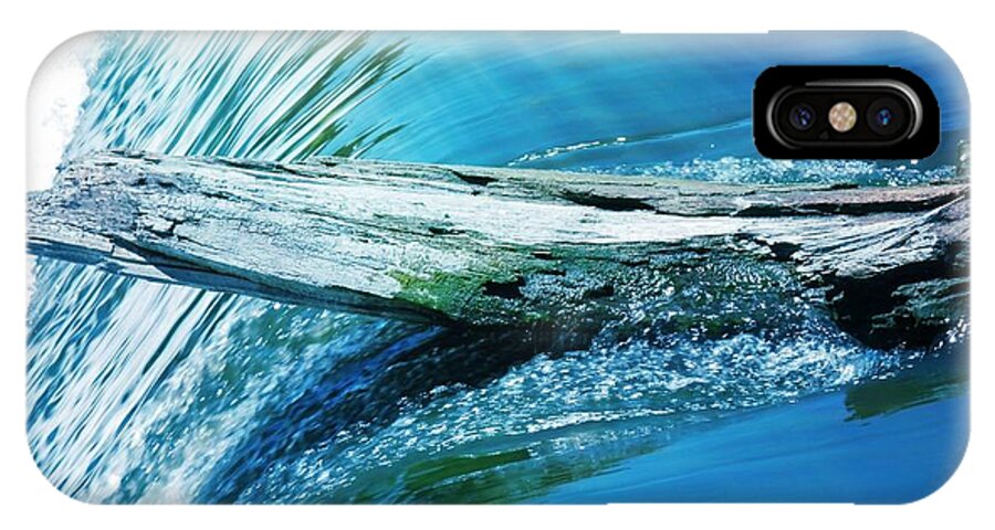 Water iPhone X Case featuring the photograph Hold On by Deborah Kunesh