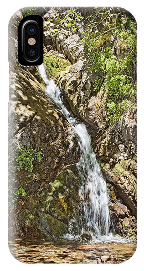 Holy Jim Falls iPhone X Case featuring the photograph Holy Jim Falls by Kelley King