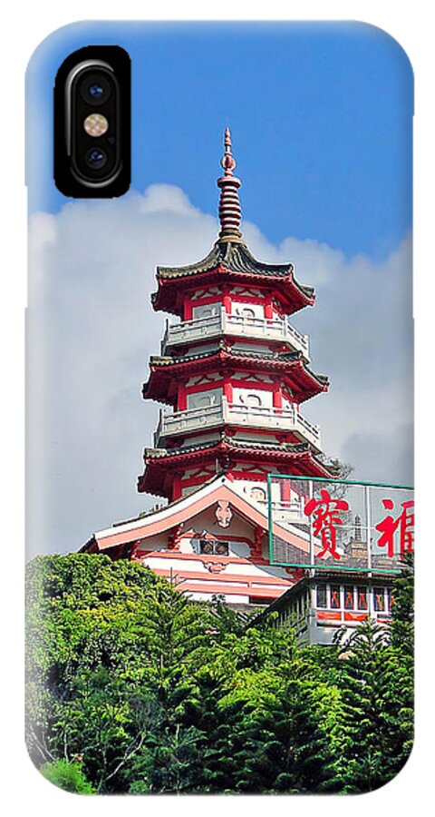 Sha Tin iPhone X Case featuring the photograph Hong Kong Icon by Blair Wainman