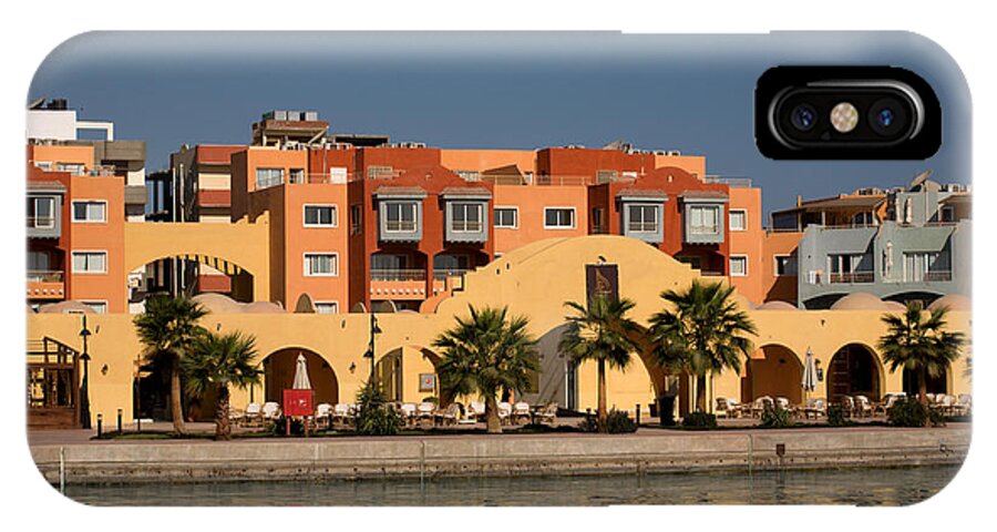 Hurghada iPhone X Case featuring the photograph Hurghada Marina by Aivar Mikko