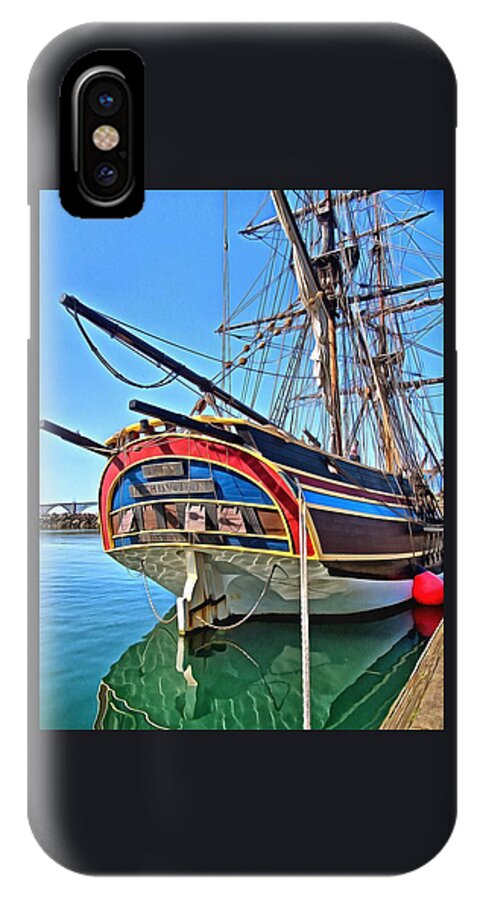 Dr iPhone X Case featuring the photograph I Am A Lady by Thom Zehrfeld