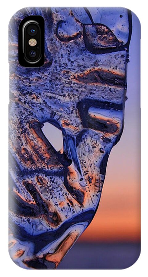 Enjoying Sunset iPhone X Case featuring the photograph Ice Lord by Sami Tiainen