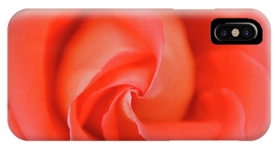 Flower iPhone X Case featuring the photograph Inside The Rose by Joe Ormonde