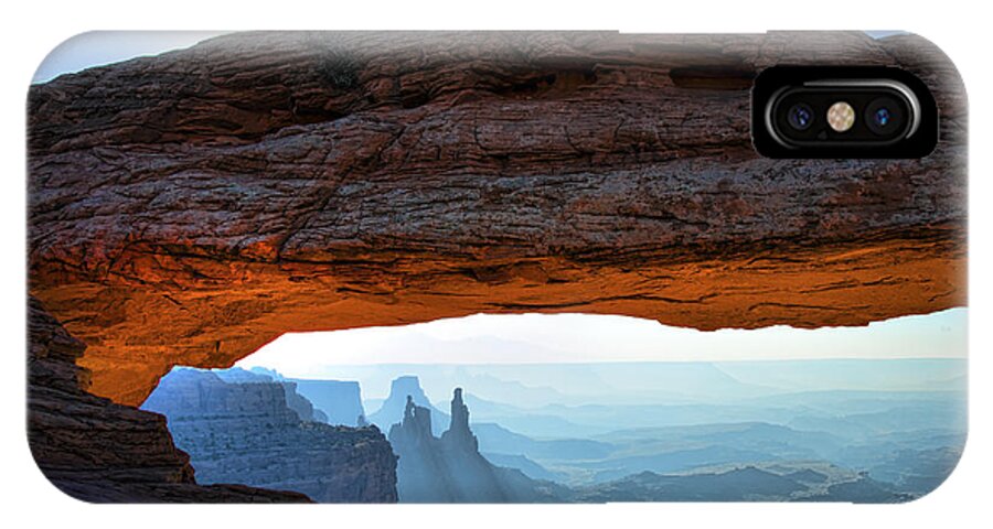 Canyonlands National Park iPhone X Case featuring the photograph Island in the Sky by Norma Warden