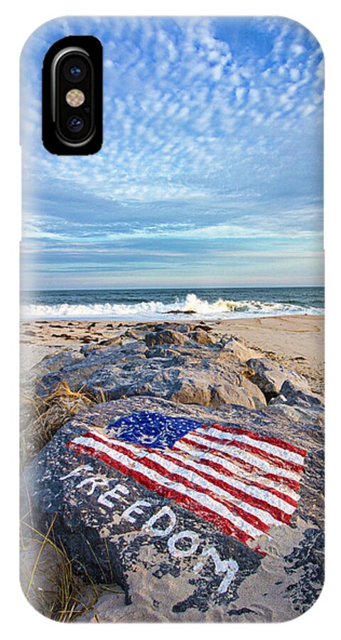 Jetty iPhone X Case featuring the photograph Jetty Four Beach by Robert Seifert